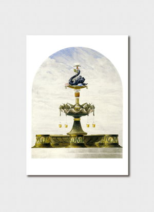 Cover art for Lucien Henry Detail of Public Park Fountain Single Card