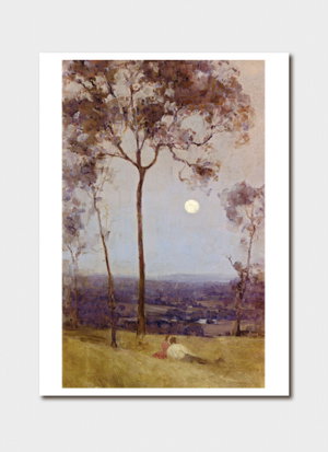 Cover art for Australian Impressionism Arthur Streeton Single Card