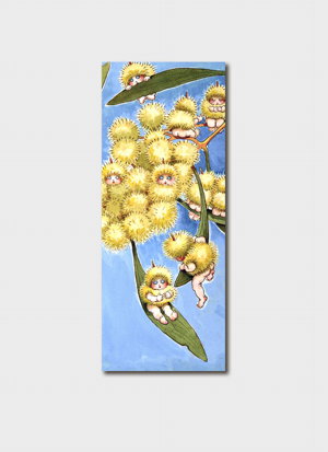 Cover art for May Gibbs Gumnut Baby Wattle Babies Print Single Bookmark