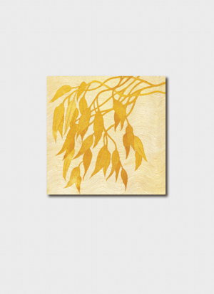 Cover art for Sandi Rigby Desert Leaves Single Greeting Card