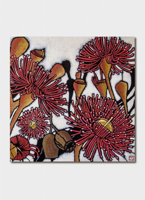 Cover art for Julie Hickson Pod&Pod Gum Blossom Single Greeting Card