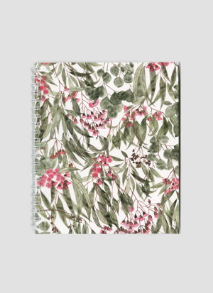 Cover art for Natalie Ryan Gum Blossom Blank Notebook