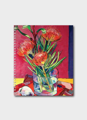 Cover art for Paloma White Red Pin Cushion Blank Notebook