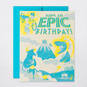 Cover art for Have An Epic Birthday Single Greeting Card