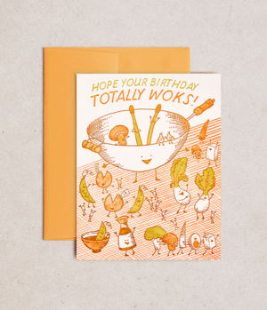 Cover art for Wokkin' Birthday Single Greeting Card