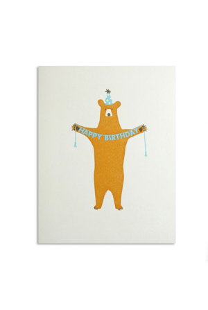 Cover art for Happy Birthday Bear Single Greeting Card