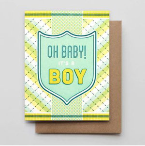 Cover art for Oh Baby It's a Boy Card