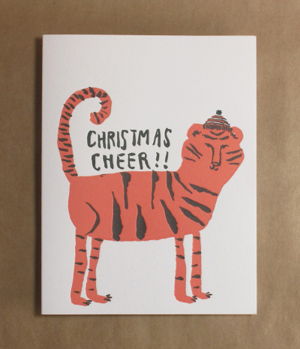 Cover art for Tiger Cheer Single Greeting Card