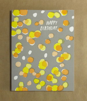 Cover art for Happy Birthday Dots Single Greeting Card
