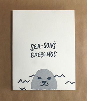 Cover art for Sea-Son's Greetings Single Greeting Card