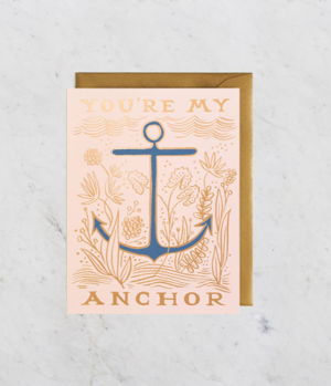 Cover art for My Anchor Single Greeting Card