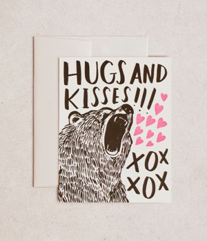 Cover art for Bear Hugs Single Greeting Card