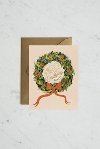 Cover art for Rifle Paper Co Single Card Christmas Wreath