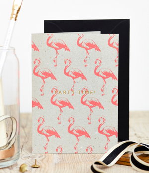 Cover art for Calypso Flamingo Party Time Single Card