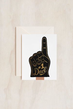 Cover art for Rifle Paper Co Single Card Number One Dad Fathers Day