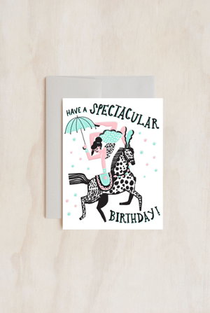 Cover art for Hello Lucky Single Card Spectacular Birthday