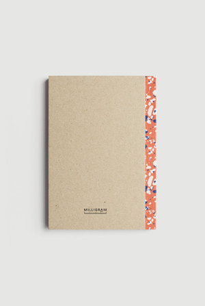 Cover art for Milligram Utility Notebook Ruled A5 Terrazo Pattern