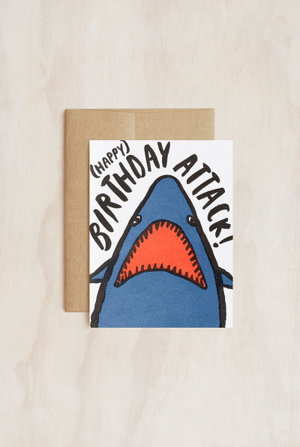 Cover art for Shark Birthday Single Card