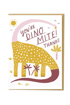 Cover art for Hello Lucky Dino Mite Single Card