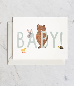 Cover art for Baby Greeting Card Mint