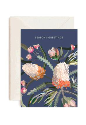 Cover art for Milligram Christmas Kimmy Hogan Australian Flora Single Card