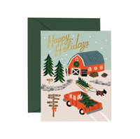 Cover art for Rifle Paper Co Single Card Christmas Tree Farm