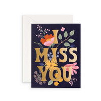 Cover art for Rifle Paper Co Single Card I Miss You