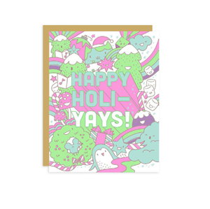 Cover art for Hello Lucky Greeting Card Happy Holidays