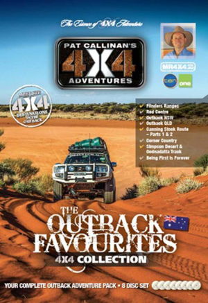 Cover art for Outback Favourites 4x4 Collection 8 DVD Set