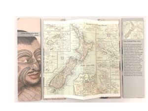 Cover art for New Zealand Map Bookmark