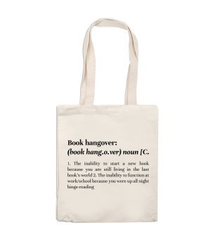 Cover art for Book Hangover Tote Bag