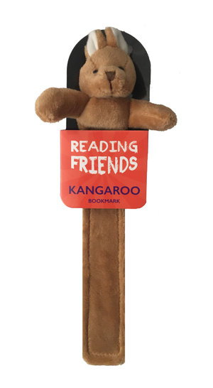 Cover art for Kangaroo Reading Friend Bookmark