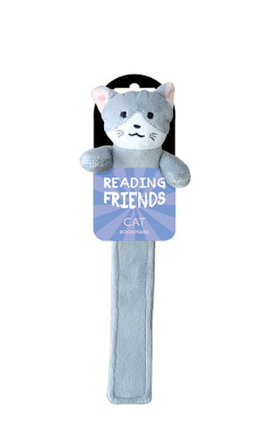 Cover art for Cat Reading Friend Bookmark