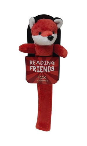 Cover art for Fox Reading Friend Bookmark