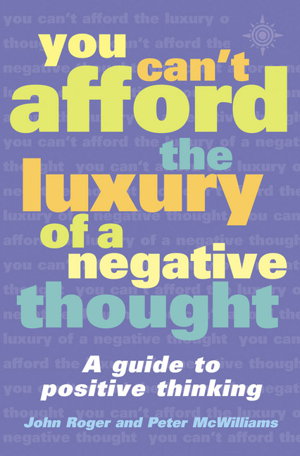 Cover art for You Can't Afford the Luxury of a Negative Thought