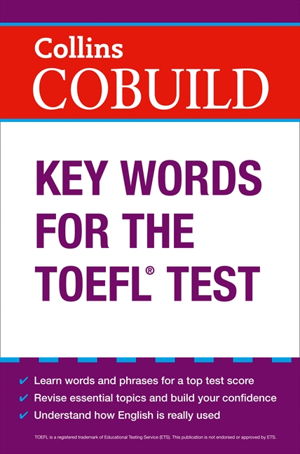Cover art for Collins Cobuild Key Words for the TOEFL Test