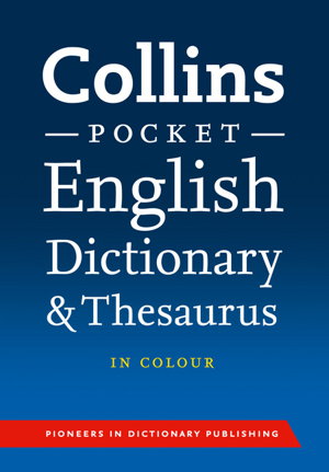 Cover art for Collins Pocket English Dictionary and Thesaurus