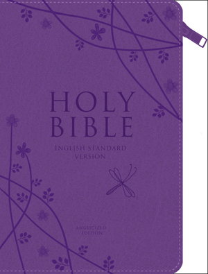 Cover art for Holy Bible: English Standard Version (ESV) Anglicised Purple Compact Gift edition with zip