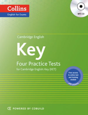 Cover art for Cambridge English Key Four Practice Tests for Cambridge English Key KET