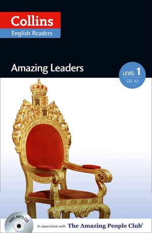 Cover art for Collins ELT Readers Amazing Leaders (Level 1)