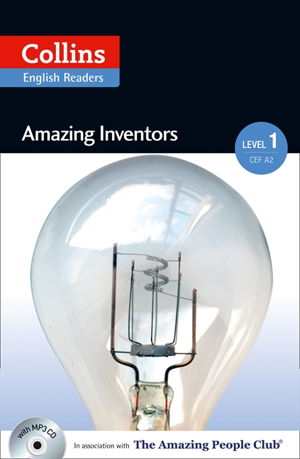 Cover art for Collins ELT Readers Amazing Inventors (Level 1)
