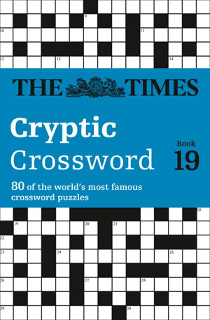 Cover art for Times Cryptic Crossword Book 19