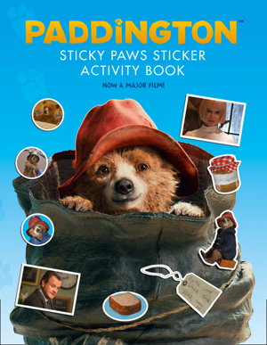 Cover art for Paddington's Sticky Paws Sticker Collection