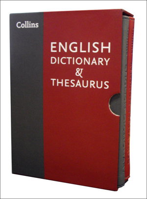 Cover art for Collins English Dictionary and Thesaurus Slipcase set