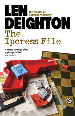 Cover art for The Ipcress File