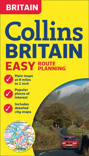 Cover art for Collins Britain Easy Route Planning Map