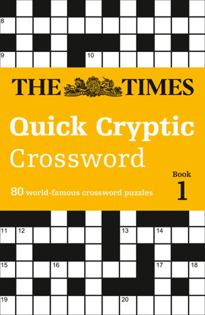 Cover art for The Times Quick Cryptic Crossword Book 1