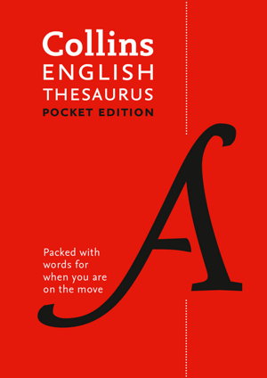 Cover art for Collins Pocket English Thesaurus Seventh Edition