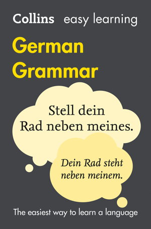 Cover art for Collins Easy Learning German Grammar Fourth Edition