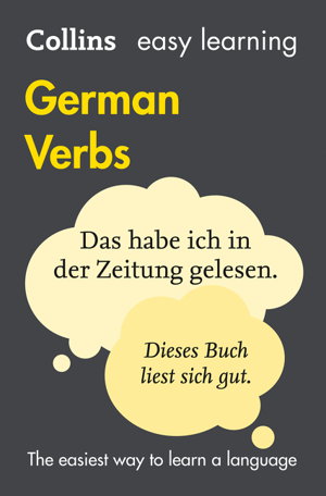 Cover art for Collins Easy Learning German Verbs Fourth Edition
